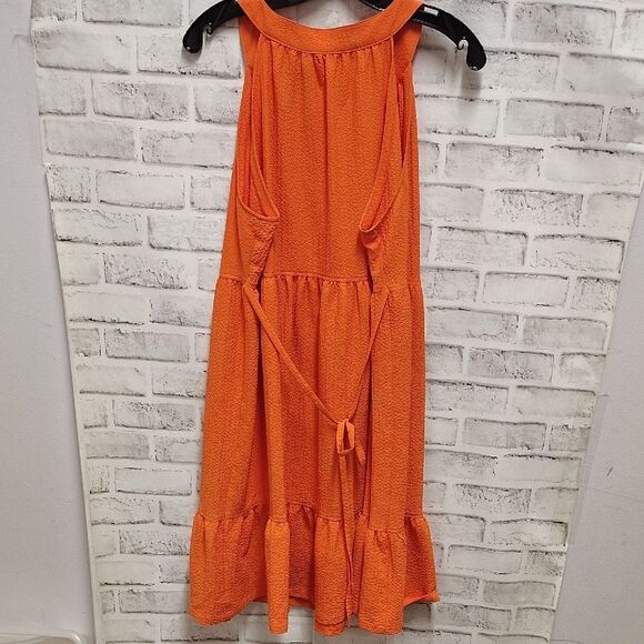 Calvin Klein Orange Dress - Picture 3 of 3